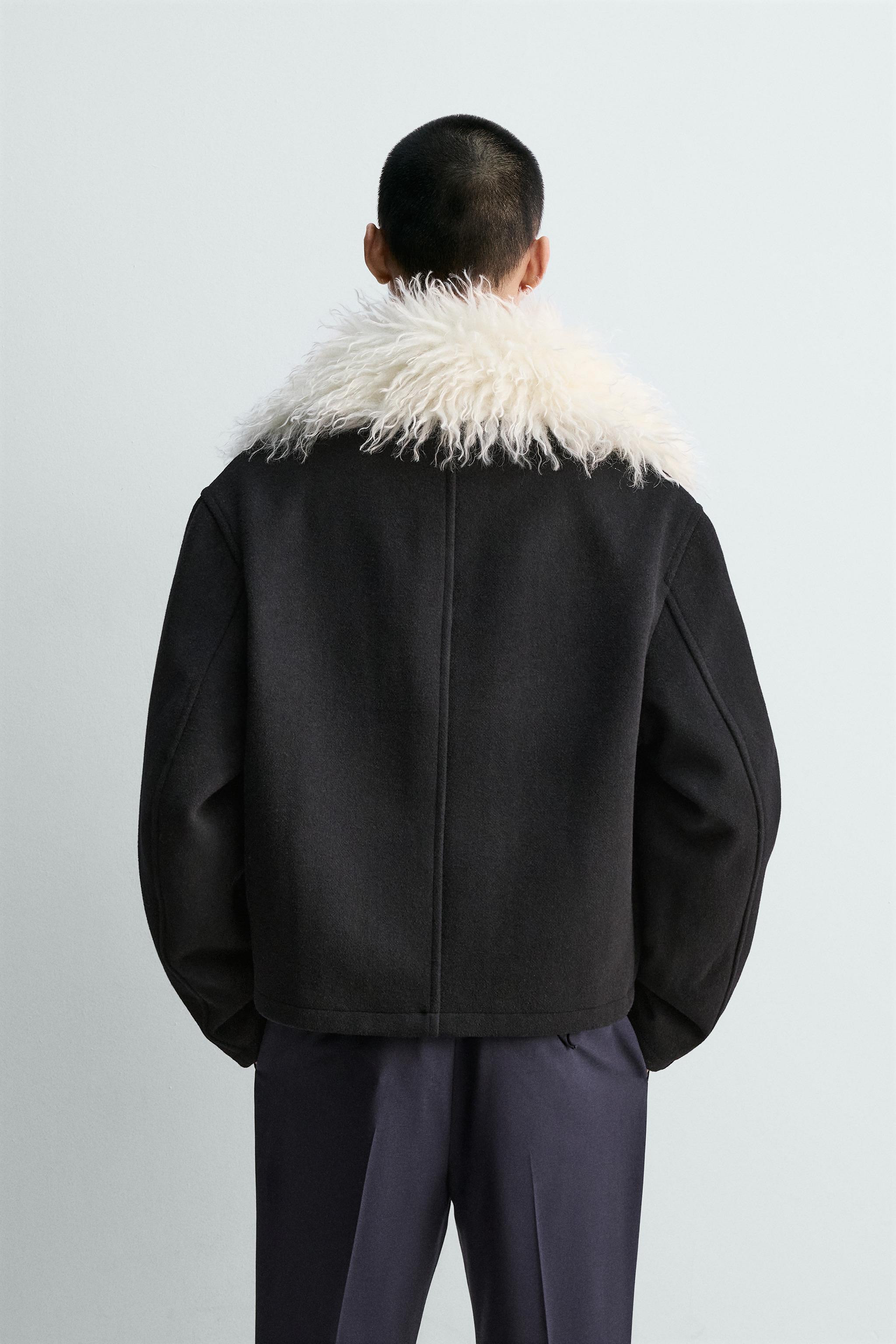 SHORT COMBINED COAT HARRY LAMBERT FOR ZARA X DISNEY